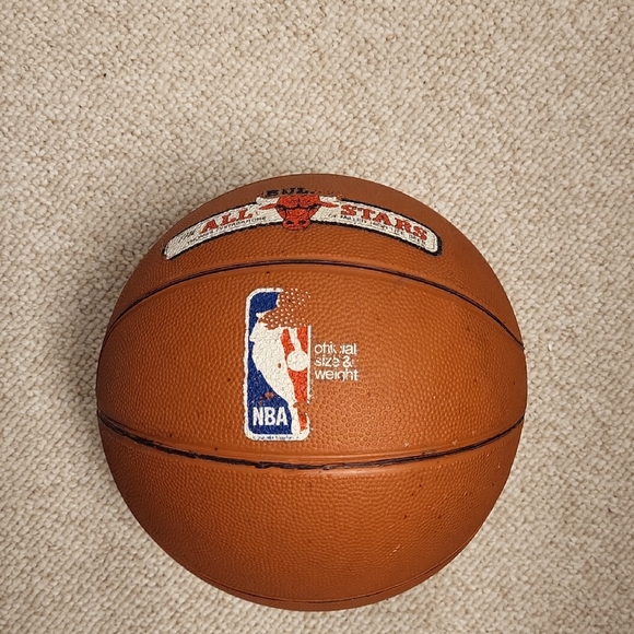 NBA All Stars Brown Basketball used as pictrured - Picture 1 of 3